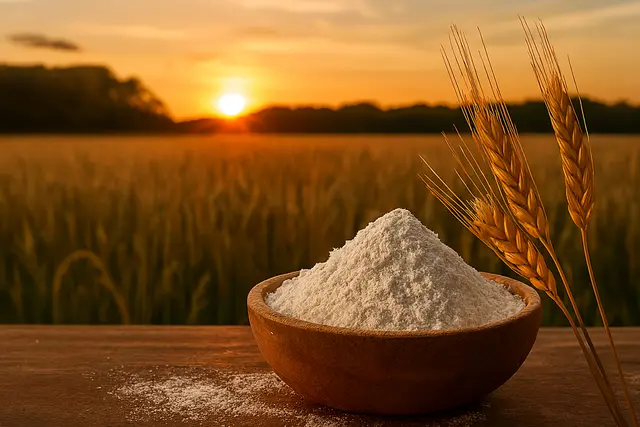 Wheat flour, Rice flour, Chickpea flour, Maida Flour, Pearl millet flour, Corn flour, Semolina flour