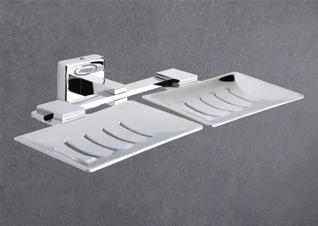 double soap dish